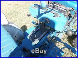 FORD 1210 16 HP 3 CYL DIESEL LAWN/GARDEN TRACTOR MID 80s MODEL With48 RHINO MOWER