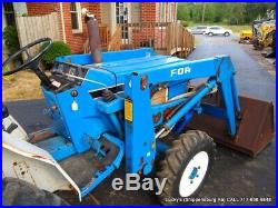 FORD 1720 Tractor 7108 Loader 4WD 27HP DIESEL Power Steering JUST SERVICED