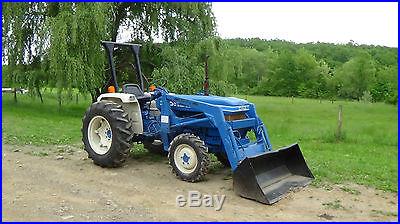 FORD 1910 4x4 COMPACT TRACTOR WITH FRONT END LOADER