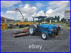 FORD 2910 With Bush Hog SM60 Side Shift Rotary Cutter FORD 2910 With Bush Hog SM60 Side Shift Rotary Cutter