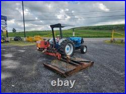 FORD 2910 With Bush Hog SM60 Side Shift Rotary Cutter FORD 2910 With Bush Hog SM60 Side Shift Rotary Cutter