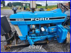 FORD 2910 With Bush Hog SM60 Side Shift Rotary Cutter FORD 2910 With Bush Hog SM60 Side Shift Rotary Cutter
