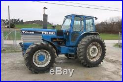FORD TW25 4x4 TRACTOR WithCAB AIR, 156 HP DIESEL, 3 REMOTES, 4951 HRS ORIGINAL