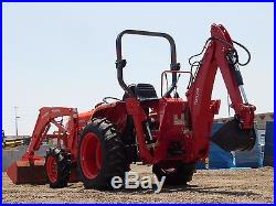 FREE SHIPPING! 2016 Kubota L2501 4X4 Tractor With LOADER AND BACKHOE -356 hrs