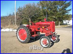 Farmall 100 HI Crop Antique Tractor NO RESERVE international deere allis oliver