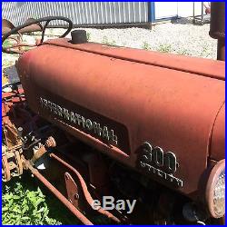 Farmall 300 Antique Tractor Trencher 1955 IH Collector Auburn Trencher