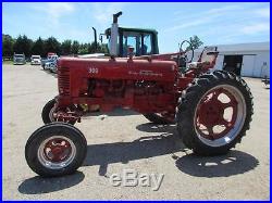 Farmall 300 Wide front 2pt fast hitch 1 remote good tires straight tin 6v