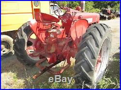 Farmall 400 Running Farm Tractor 1950's 4 Cylinder Gasoline With Narrow Front End