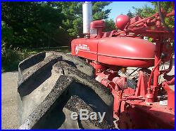 Farmall Super M Antique Tractor NO RESERVE New Tires Power Steering Oliver Case