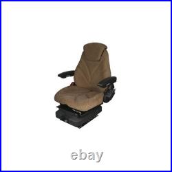 Fits Massey Compact Tractor 1030 1235 Low Pro AIR Susp Brown F20A5010 Cloth Seat