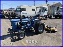Ford 1000 Tractor With Gearmore Mower Attachment