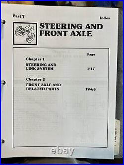 Ford 1000 series diesel tractor workshop manual for 1300, 1500, 1700, 1900