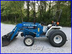 Ford 1320 compact tractor 4x4 with Loader
