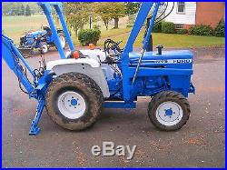 Ford 1700 4WD Tractor with Ford Front End Loader and Backhoe LOW RESERVE