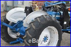 Ford 3000 diesel tractor factory power steering Westendorf loader