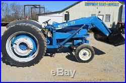 Ford 4000 diesel tractor with front end loader