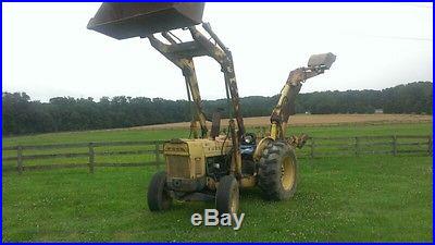 Ford 4500 Tractor with 740 Loader and 755 Backhoe
