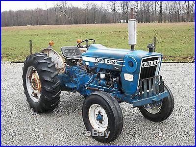 Ford 4600 SU Tractor Diesel 1852 HRS Selling with no reserve