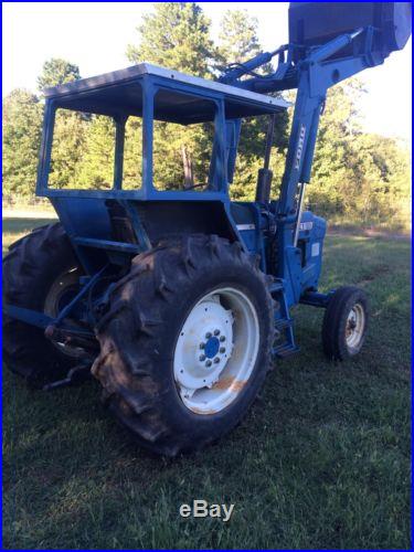 Ford 4610 Tractor W/ Front End Loader. Runs And Works. Looks Rough