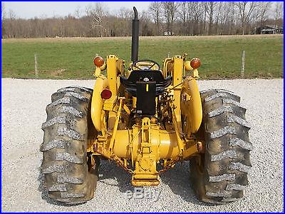 Ford 545 Tractor & Front Hydraulic Loader Diesel Nice 4x4