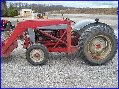 Ford 860 Tractor with Front Loader, Runs Good, Sells No Reserve