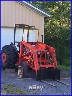 Ford 861 Diesel Tractor- Power Steering, Cab, Loader, 3pt Hitch