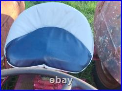 Ford 8N Farm Tractor Seat Cushion/Seat Assembly Blue & Gray Vintage Style
