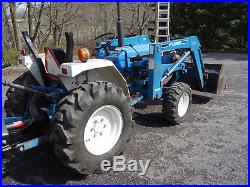 Ford New Holland 1715 4WD Diesel Loader Tractor with 3 point hitch & 540 PTO