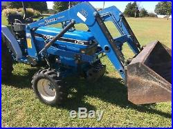 Ford New Holland 4x4 1715 Tractor With Loader