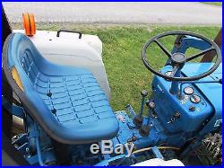 Ford Shibaura 1710 Compact Tractor Loader 26 Hp, 1016 Hrs New Water Pump. Clean