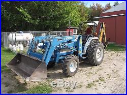 Ford tractor 2120 4x4 backhoe