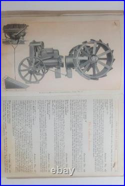 Fordson Tractor Manual 1920's Robert Corron Farm Kane County, Illinois