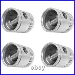 Four 4.40 Standard Pistons K261707 For David Brown Tractors 770 990