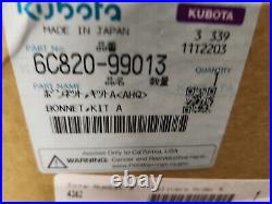 Genuine KUBOTA Part # 6C820-99013 BONNET KIT A