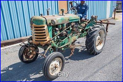 Good Running Oliver 440 Antique Tractor w/ Cultivators RARE NO RESERVE