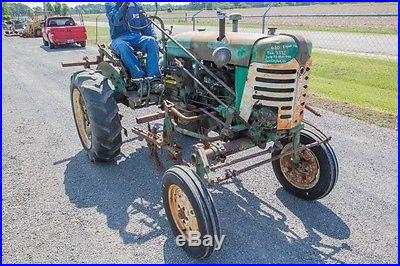 Good Running Oliver 440 Antique Tractor w/ Cultivators RARE NO RESERVE