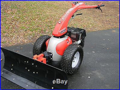 Gravely Rapid M two-wheeled Tractor, Hydrostatic w/Dozer Blade&Power Broom