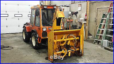 HOLDER C6000 TRACTOR 4X4 WITH 50 SNOWBLOWER & TRUCK LOADING CHUTE