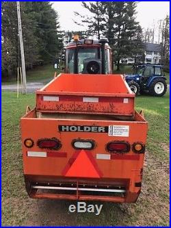 Holder C480 Tractor with Snowblower, Sweeper, Blade, Salt Spreader