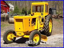 Huber M-500 Road Maintainer/ Grader Tractor with Continental Gas Engine Restored