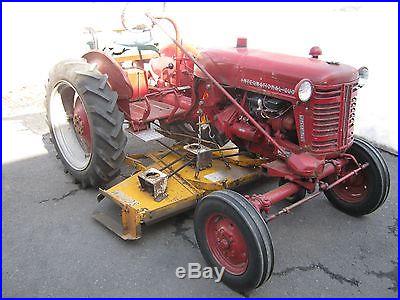 IH Farmall Cub Lo-Boy Tractor, Fast Hitch, Snow Plow, Woods Mower, Cart, PLUS MORE NR