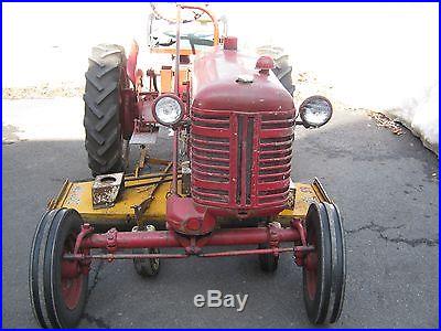 IH Farmall Cub Lo-Boy Tractor, Fast Hitch, Snow Plow, Woods Mower, Cart, PLUS MORE NR