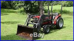 International 234 Diesel Compact Tractor With Loader And Manual