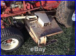International 284 30-hp Diesel Compact Farm Tractor With Woods 72 Belly Mower