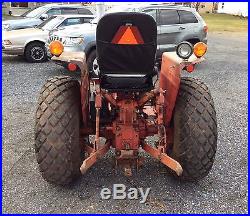 International 284 30-hp Diesel Compact Farm Tractor With Woods 72 Belly Mower