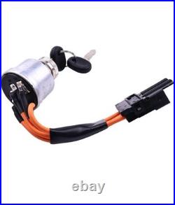Ignition Switch Key Assembly 86569718 Compatible with New Holland