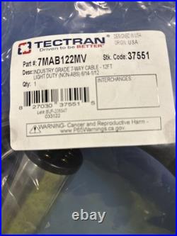 Industry Grade 7-way Cable 12ft Industry Grade 7-way Cable 12ft