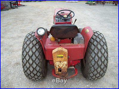 International 184 Compact Tractor with 60 Belly Mower, Sells No Reserve