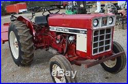 International 384 diesel tractor
