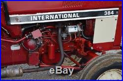 International 384 diesel tractor